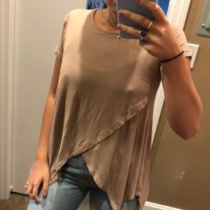 Angular casual top
